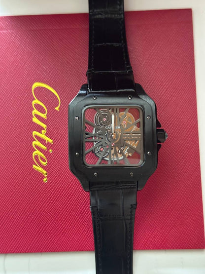 Montre Cartier Santos Skeleton Homme