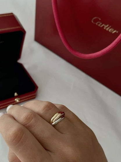 Bague Cartier Trinity de Luxe