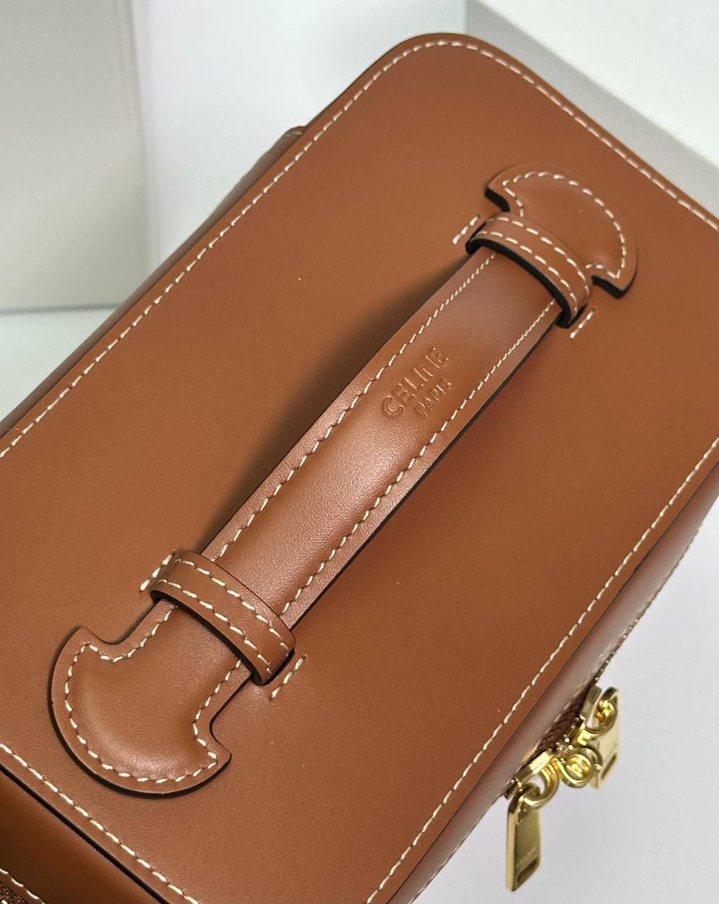 Sac Vanity Cèline En Camel