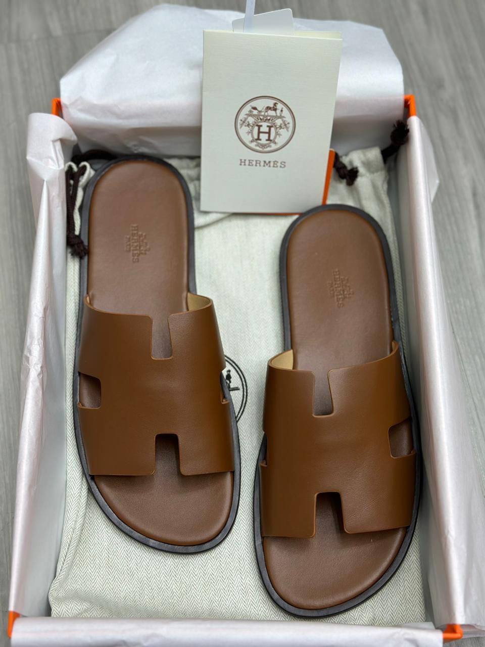 Sandales Hermès Izmir en Cuir