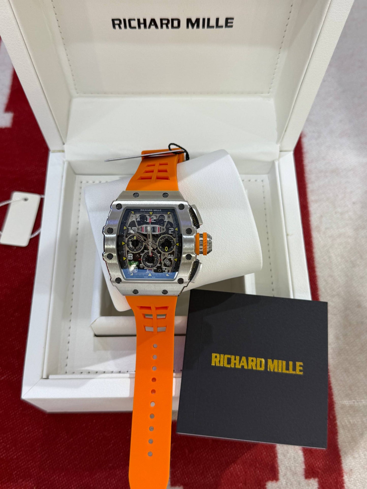Montre Richard Mille A Finition argenté