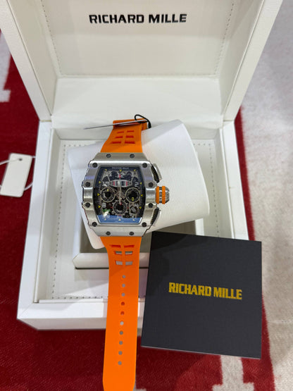 Montre Richard Mille A Finition argenté