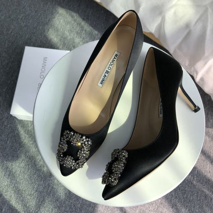 Escarpins Manolo Blahnik Black