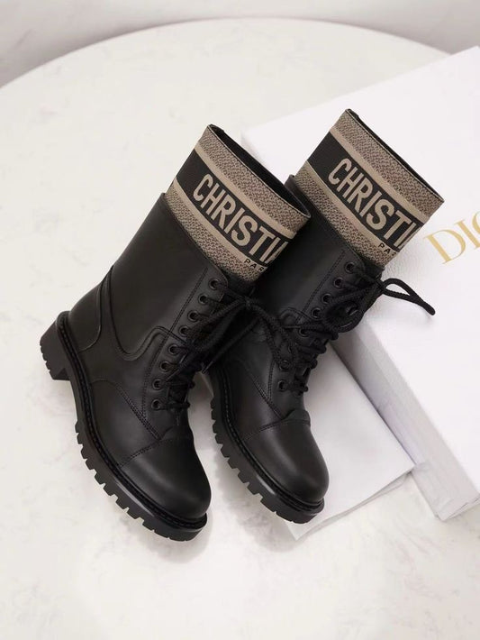 Botte Christian Dior en Cuir