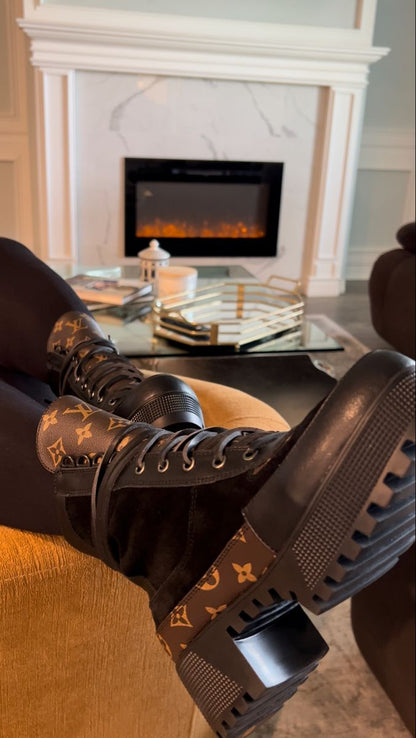 Bottine Louis Vuitton en Cuir