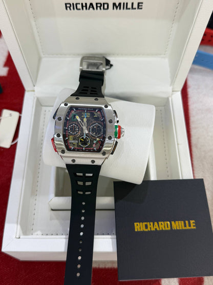 Montre Richard Mille A Finition argenté