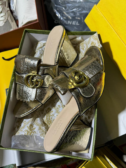 Sandale Gucci De luxe en Vrai Cuir