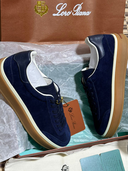 Sneakers Loro Piana en daim pour Homme