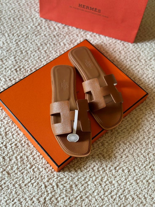 Sandale Hermès Oran En Vrai Cuir