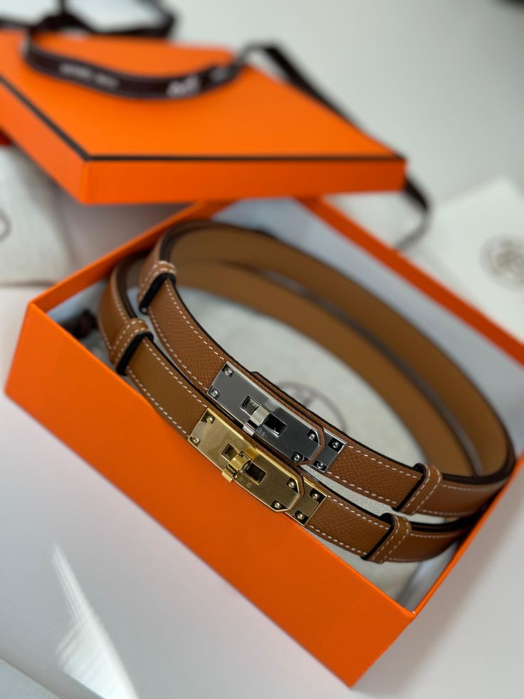 Ceinture Hermès en Vrai Cuir