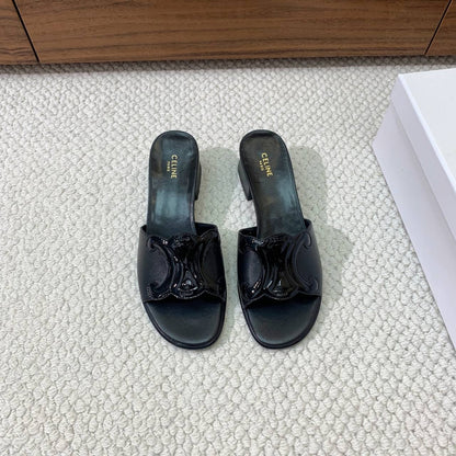 Sandale Cèline en Cuir Demi tallon