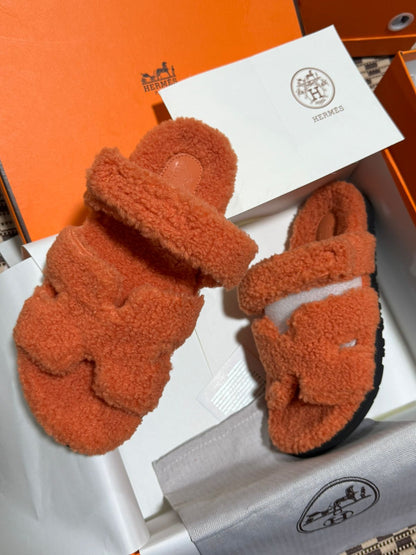 Pantoufle Hermès Chypre en Couleurs