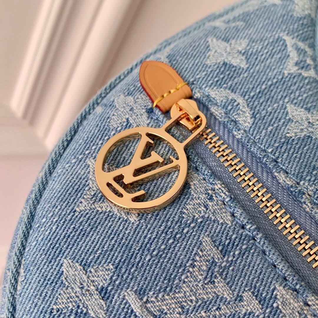 Sac en Cuir & Denim jean Louis Vuitton Monogram