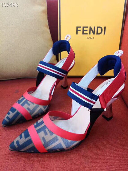 Sandale De Luxe Fendi en Couleurs