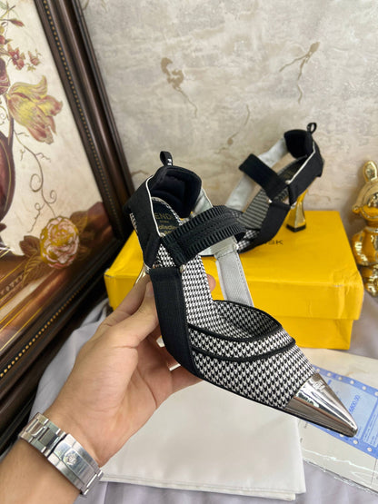 Sandale De Luxe Fendi en Couleurs