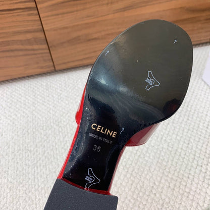 Sandale Cèline en Cuir Demi tallon