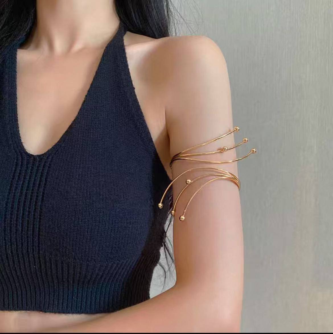 Bracelet de Bras En Acier Inoxydable
