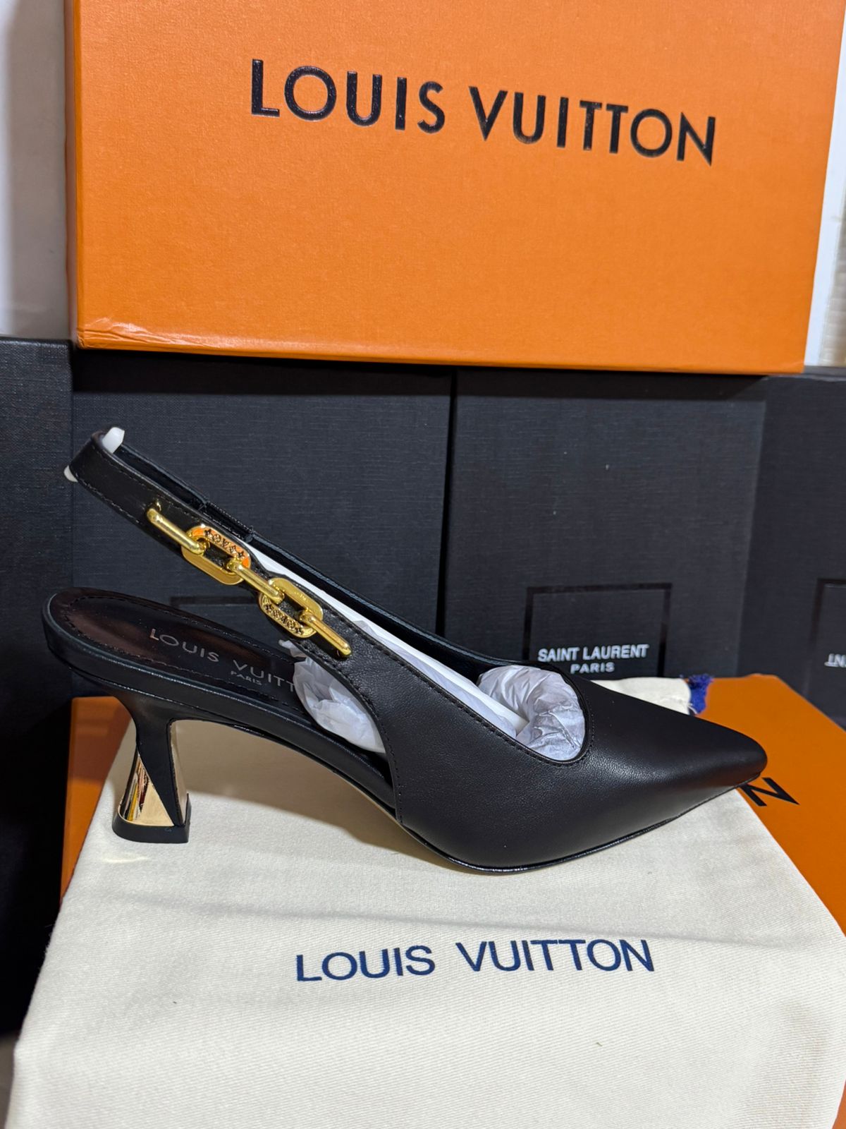 Sandale Louis Vuitton en Vrai Cuir