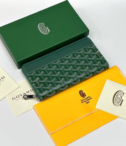 Porte feuille A Zipper Goyard en Couleurs