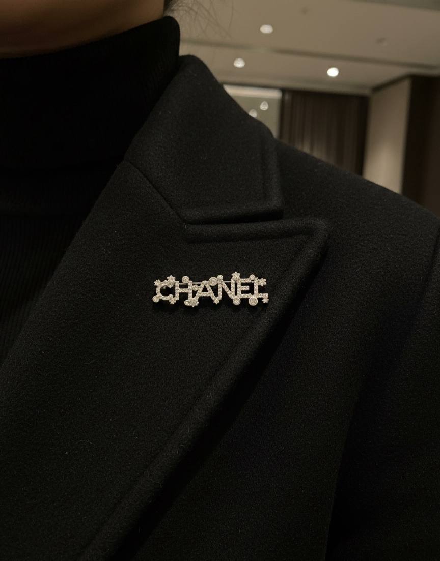 Broche Star Chanel Inoxydable