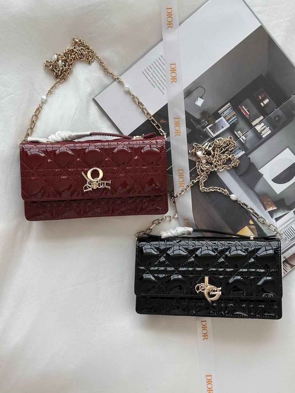 Sac Chic Christian Dior Brillant