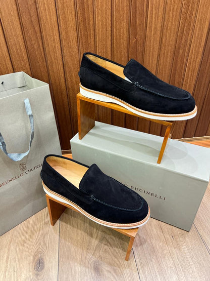 Mocassin Brunello Cucinelli en Daim