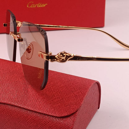 Lunette Solaire Cartier avec Boite CR4584