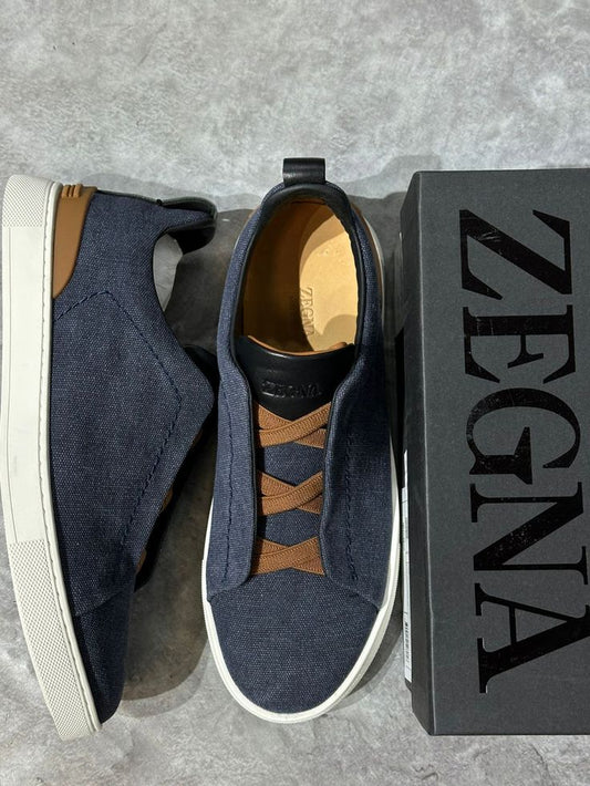 Chaussures Zegna en Vrai Cuir