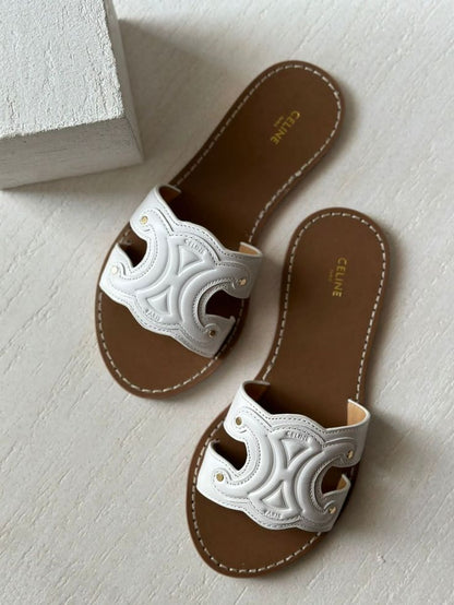 Sandale Cèline En Vrai Cuir CL8760