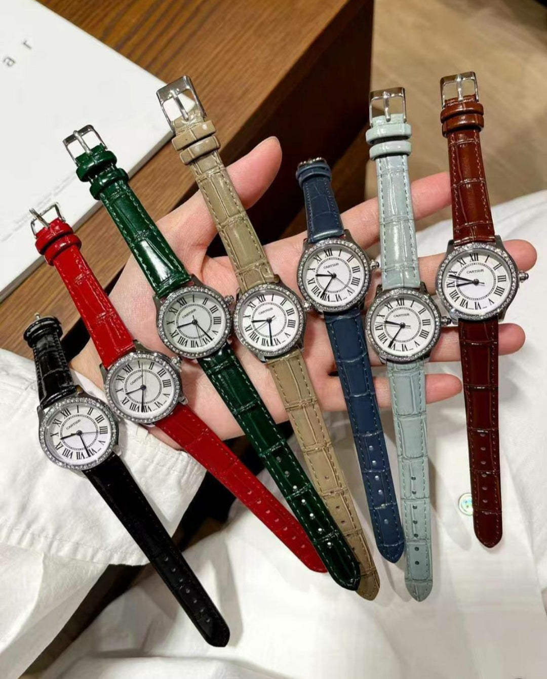 Montre Cartier Must A Bracelet Cuir