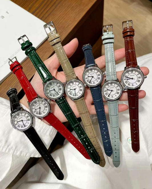 Montre Cartier Must A Bracelet Cuir