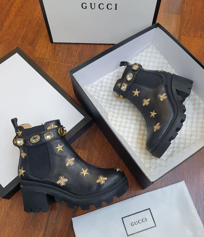 Bottine Gucci en Vrai Cuir