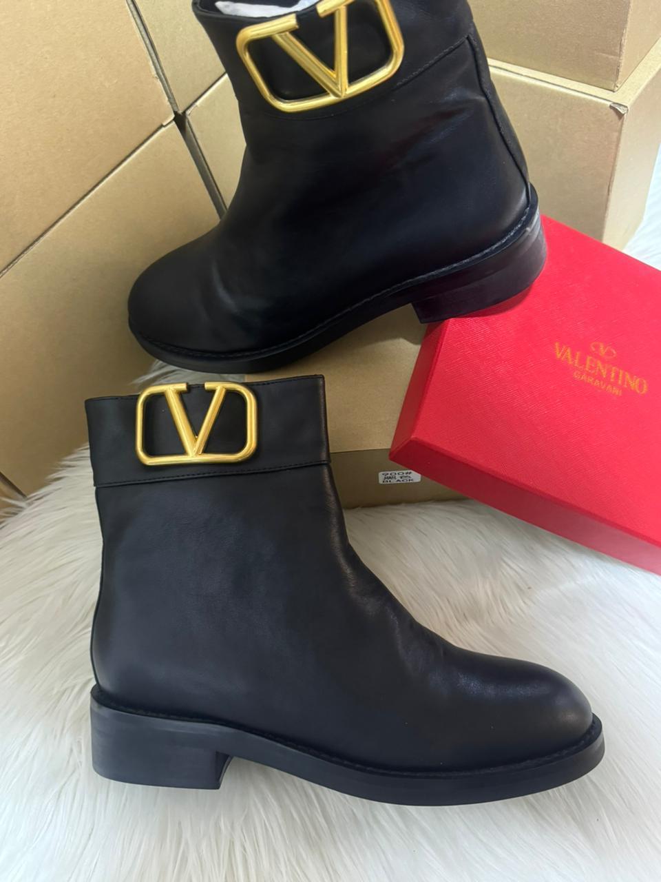 Bottine Valentino en Vrai Cuir