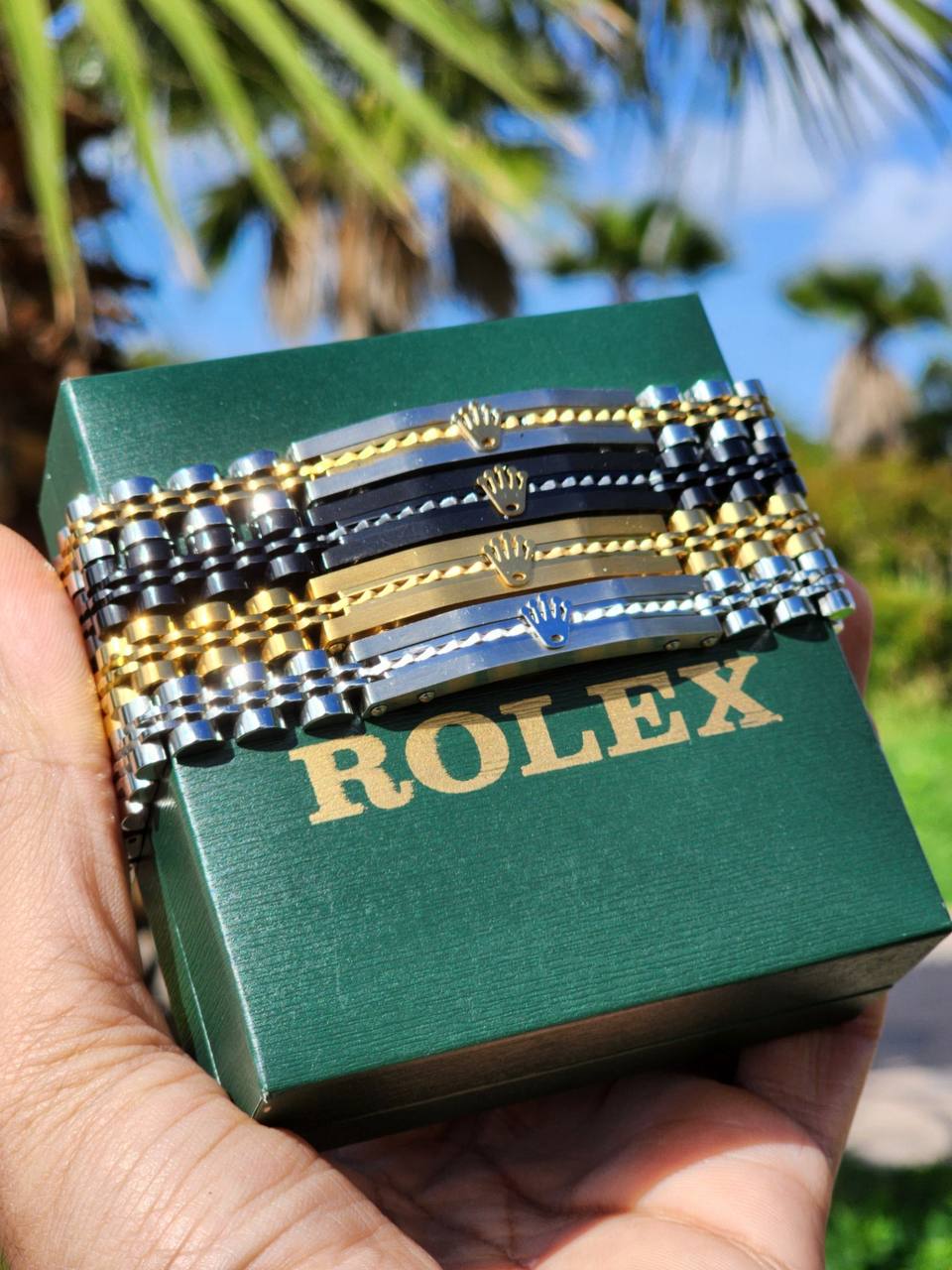 Bracelets Rolex Homme en Acier Inoxydable
