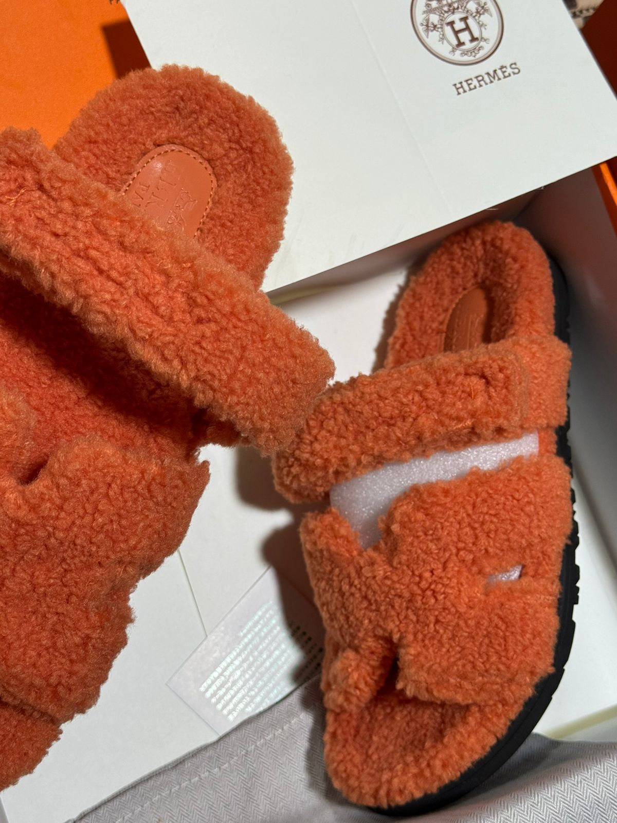 Pantoufle Hermès Chypre en Couleurs