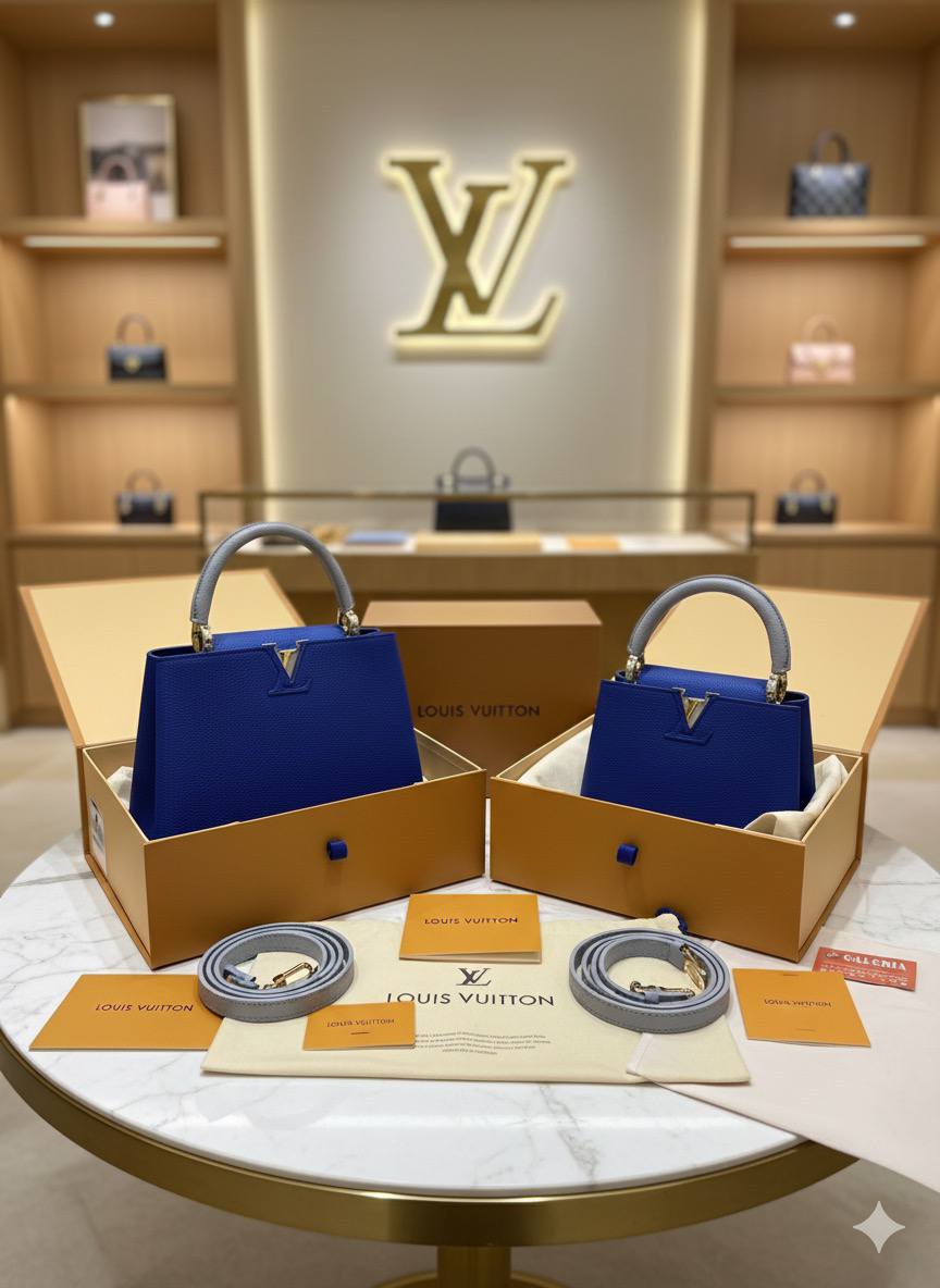 Sac Louis Vuitton Cappucine Cuir