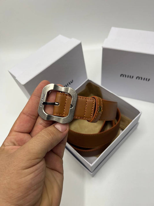 Ceinture Miu Miu a boucle Carré