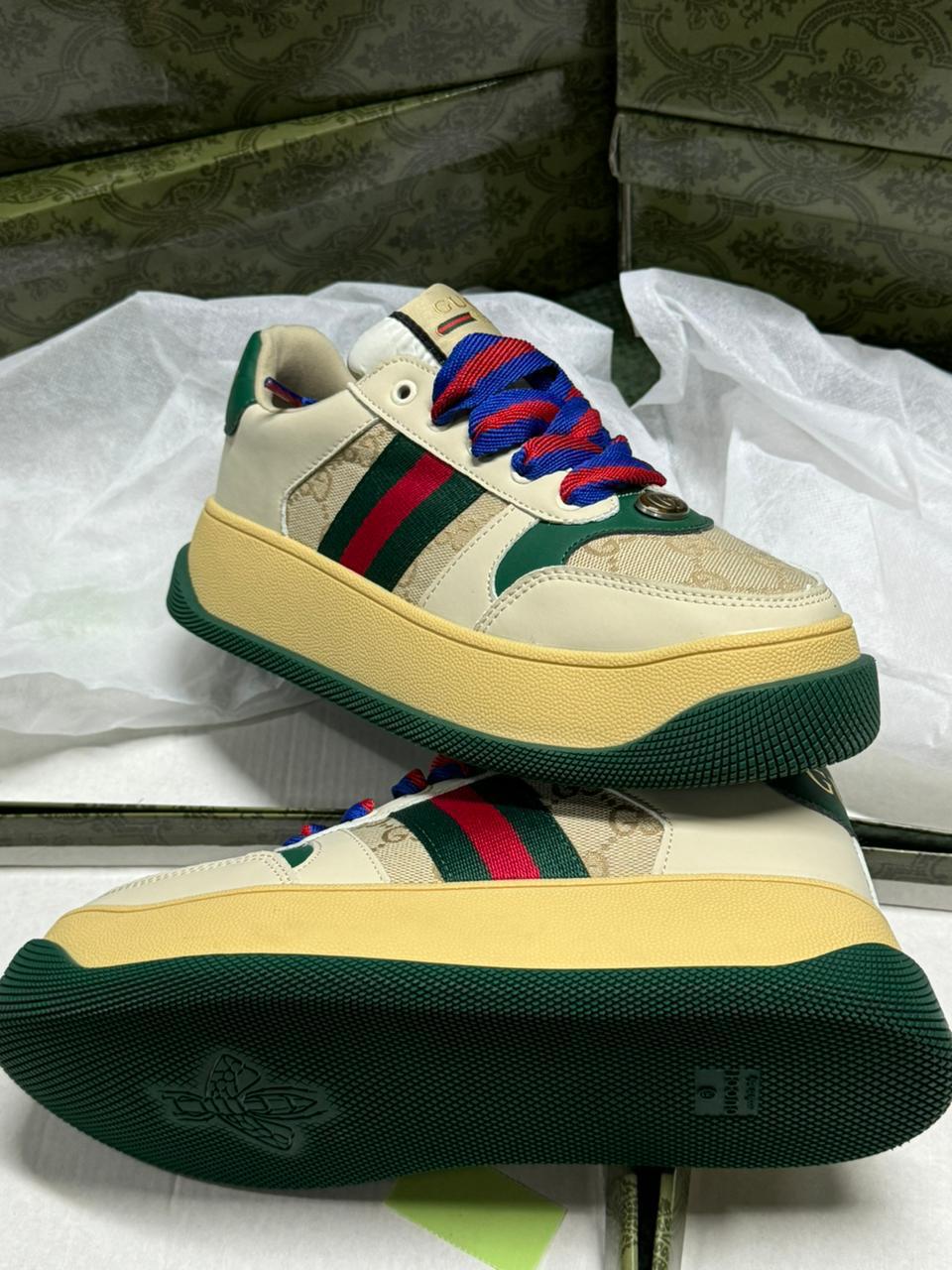 Espadrille Gucci en Simili Cuir