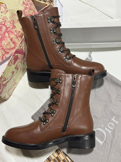 Bottine Christian Dior en Vrai Cuir