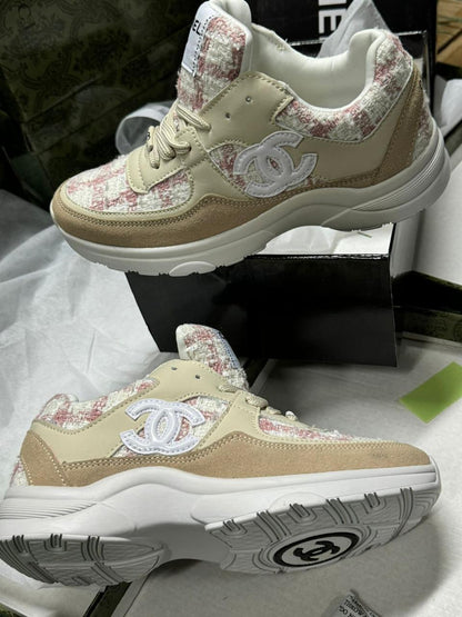 Espadrille Chanel en Tweed Femme