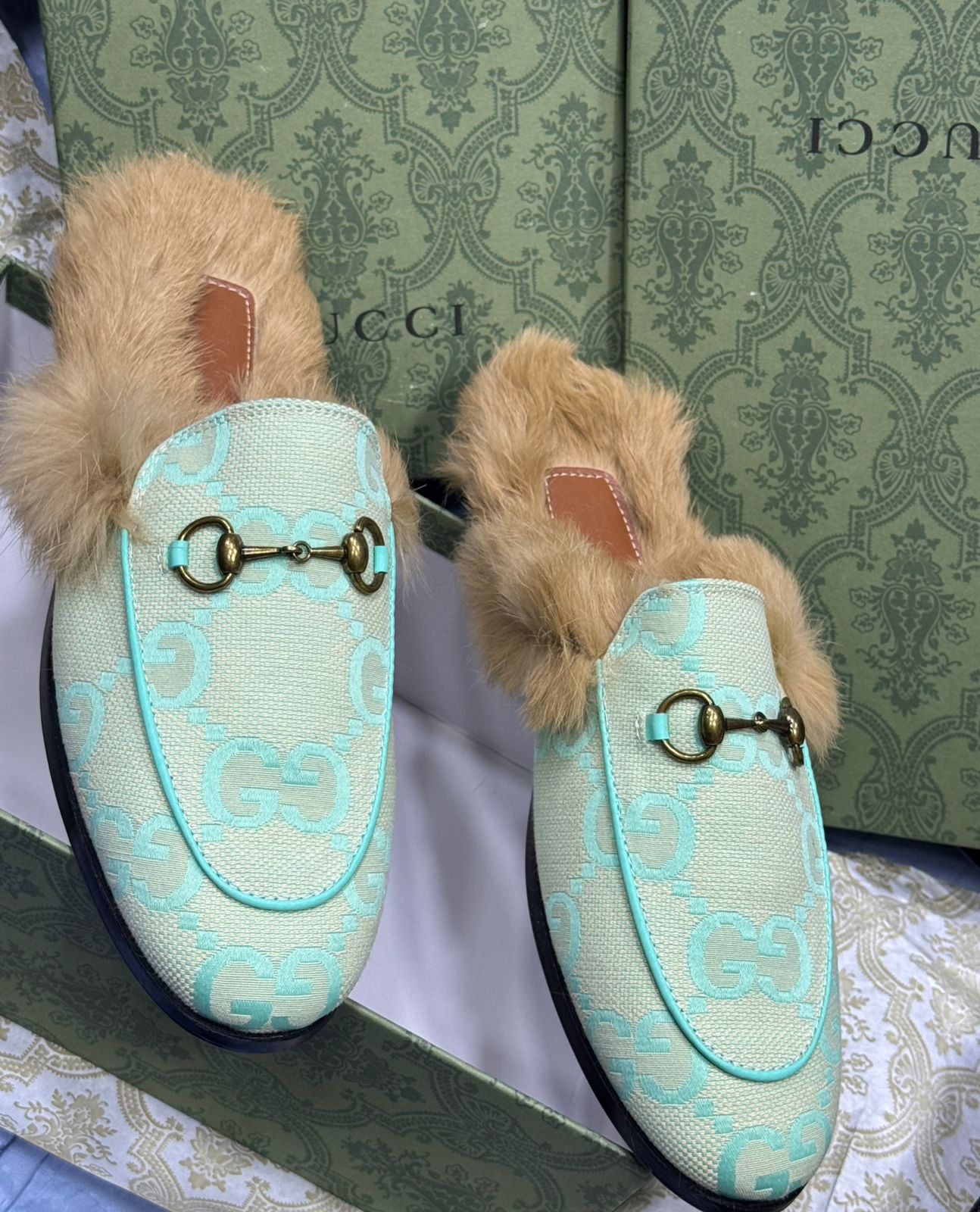 Mule Gucci en Vrai Cuir