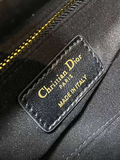 Sac Christian Dior Lady Dior en Vrai Cuir