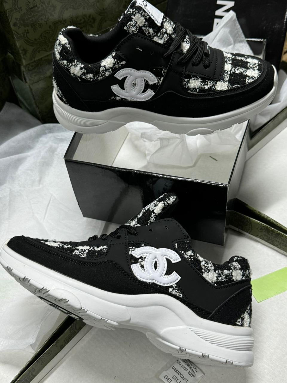 Espadrille Chanel en Tweed Femme