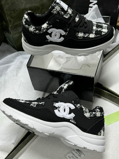 Espadrille Chanel en Tweed Femme