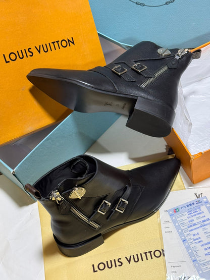 Bottine Louis Vuitton en Cuir