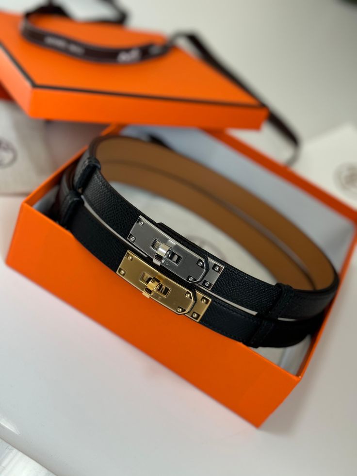 Ceinture Chic Hermès en Couleurs