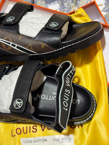 Sandale Louis Vuitton en Vrai Cuir