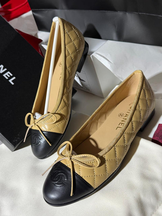 Mocassin Chanel en Vrai Cuir