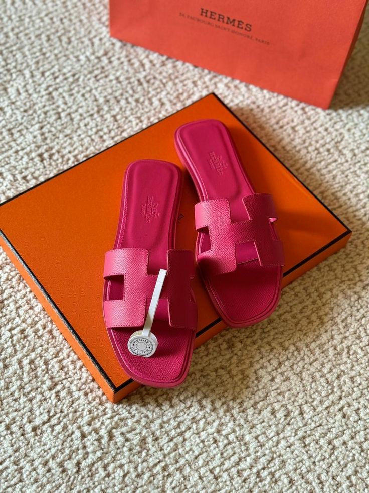 Sandale Hermès Oran En Vrai Cuir