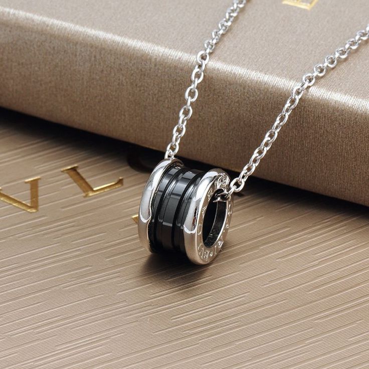 Chaîne de Luxe Bulgari en Acier Inoxydable